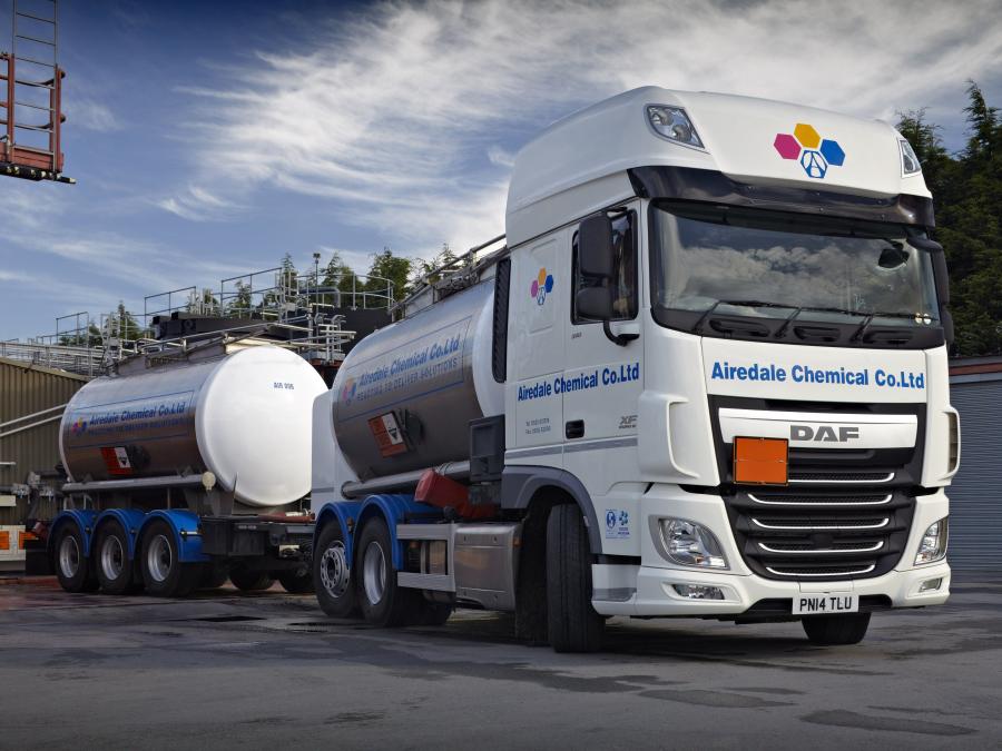  DAF XF 510 6x2 FAN Super Space Cab Tanker 2013 года  (UK) (фото 1 из 1)